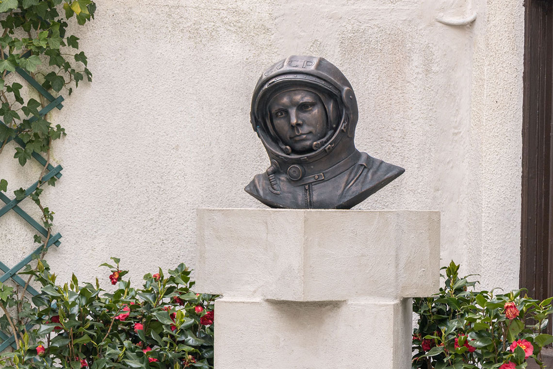 Открытие бюста Ю. А. Гагарина в Брюсселе