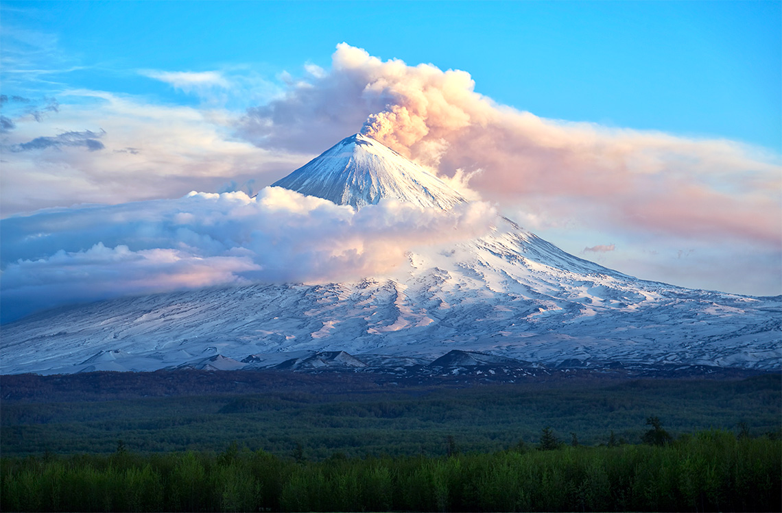 Вулканы Камчатки карта, названия, фото, обзор действующих и потухших вулканов