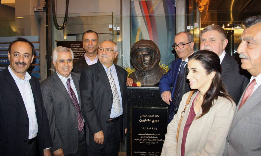 В столице Иордании установили бюст Юрия Гагарина
