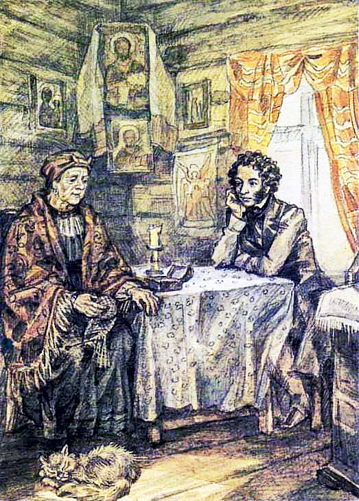 Сочинение Любовь в произведении Няня Пушкин | Нейросеть отвечает