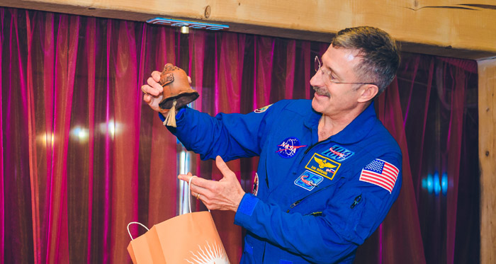 Американский астронавт Дэниел Бёрбанк