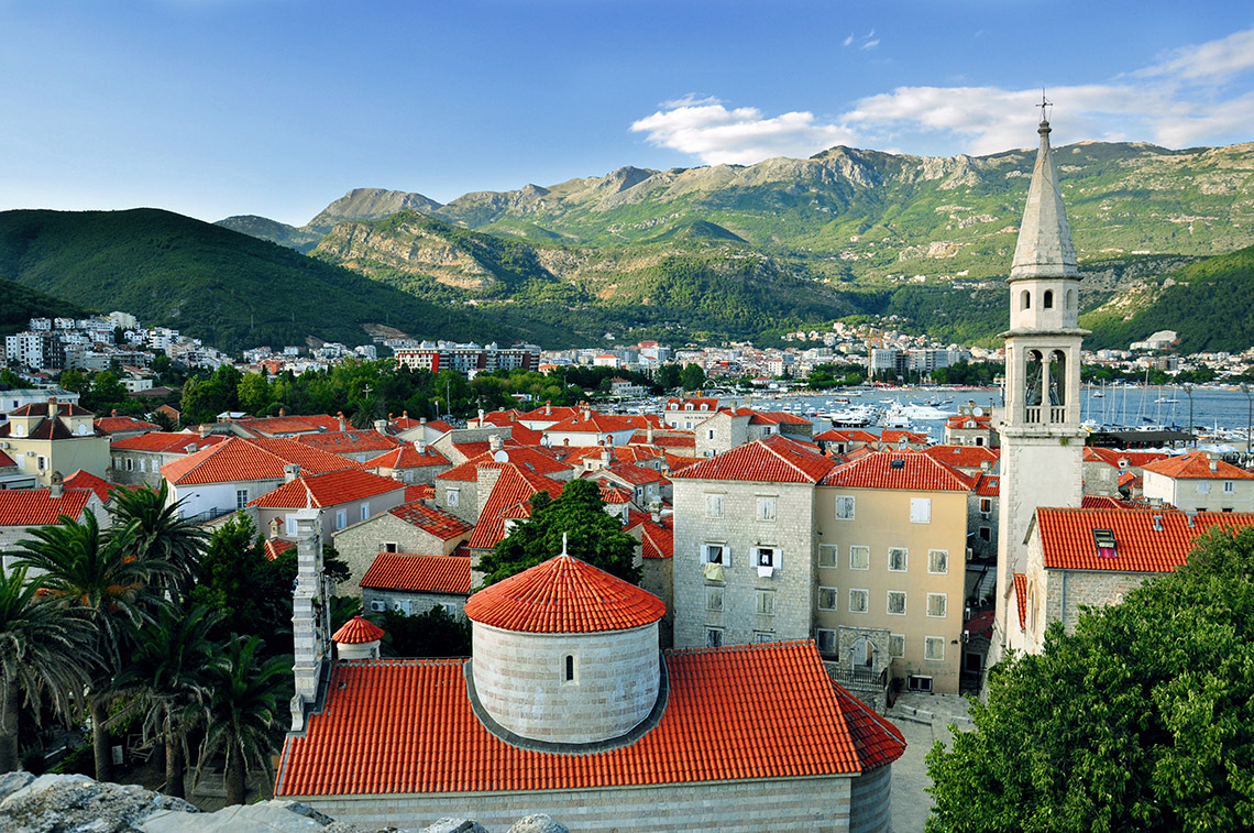старый город в черногории